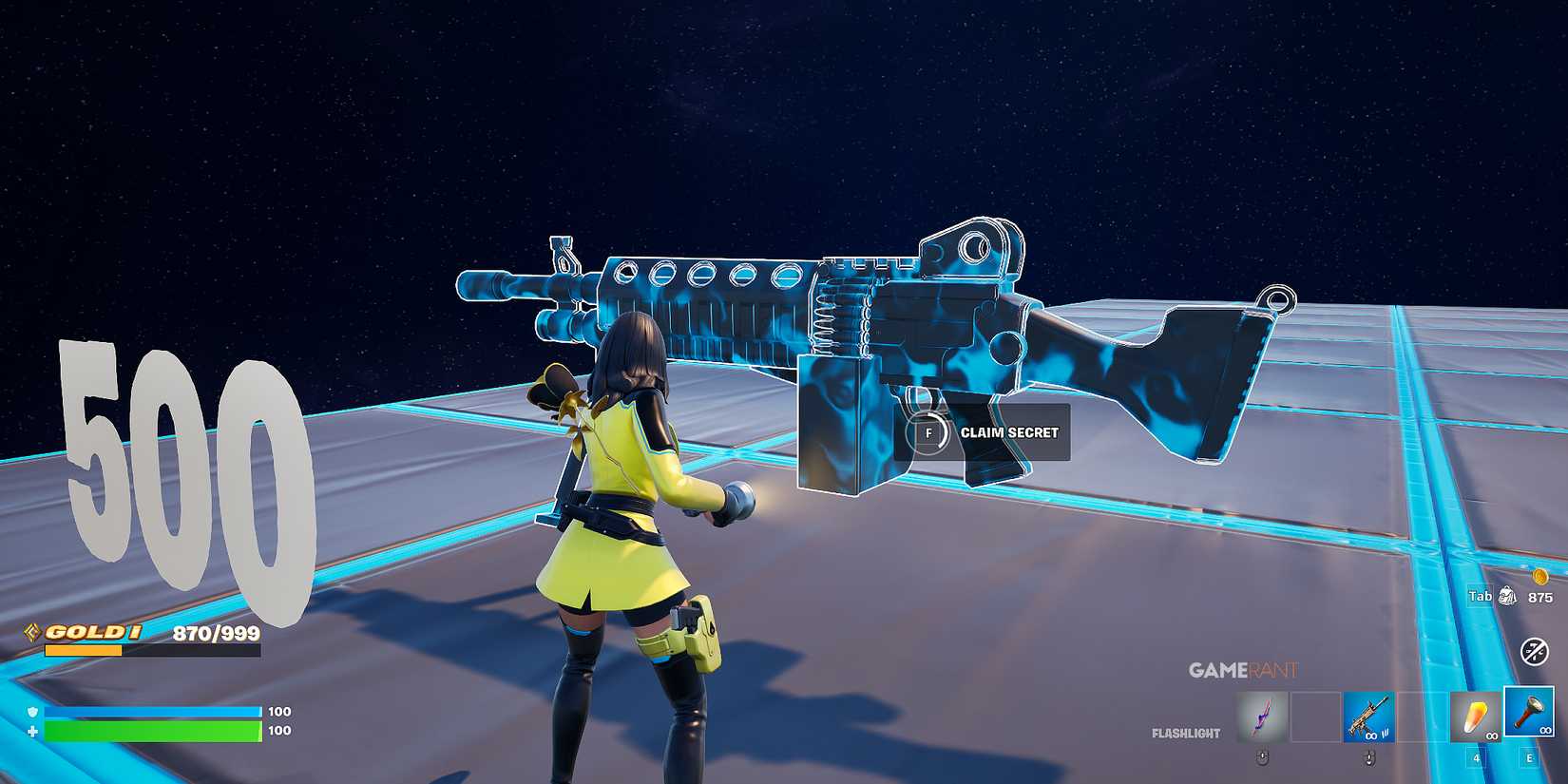 how to get the Ghost LMG in Crazy 1v1 FFA in Fortnite - 6 