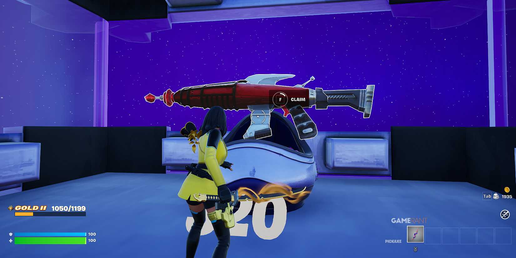 how to get the Laser Rifle in Crazy 1v1 FFA in Fortnite - 6 