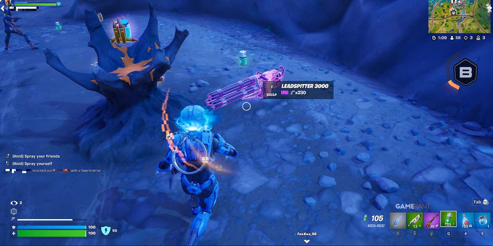 How to Get the Leadspitter 300 Minigun in Fortnite