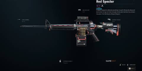 how to get the Red Specter XMG Blueprint in Warzone - 3 