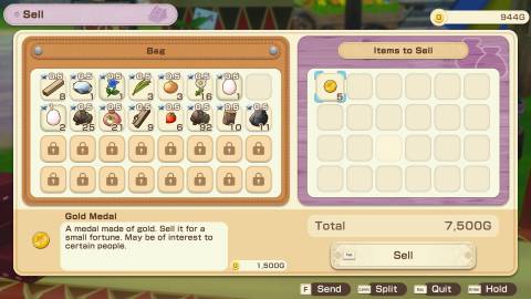 How to Use Gold Medals in Story of Seasons- Grand Bazaar 