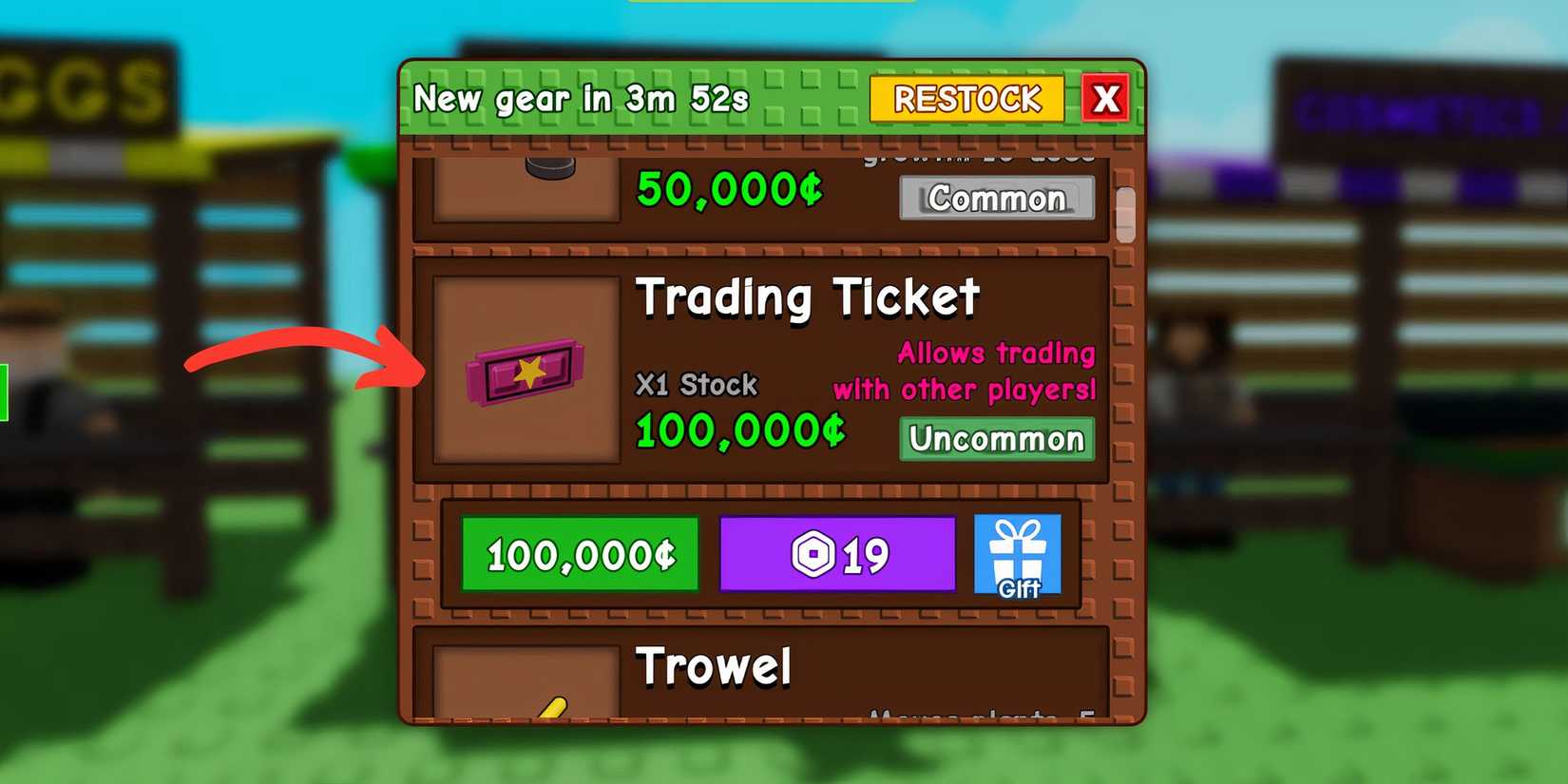 how to use trading tickets in grow a garden