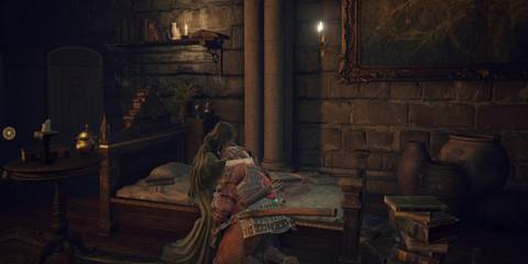 Hugging Deathbed Companion, Fia in Elden Ring