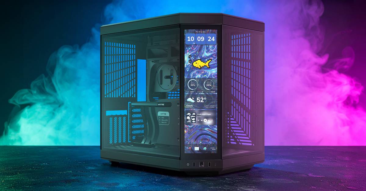 HYTE Y70 Touch Infinite PC Case Review: A Unique & High 