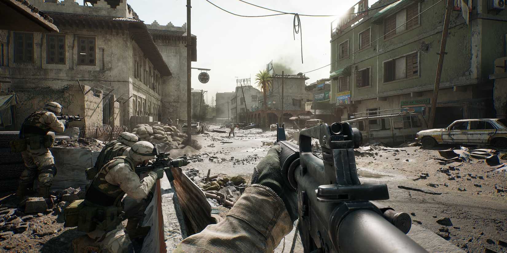 Delta Force Black Hawk Down street crossing