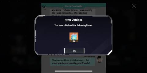 The Player Getting 20 Dimensional Crystals