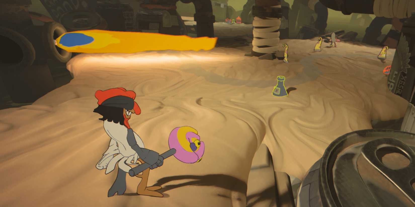 Into the Unwell Promotional Art Golden Nugget in level one