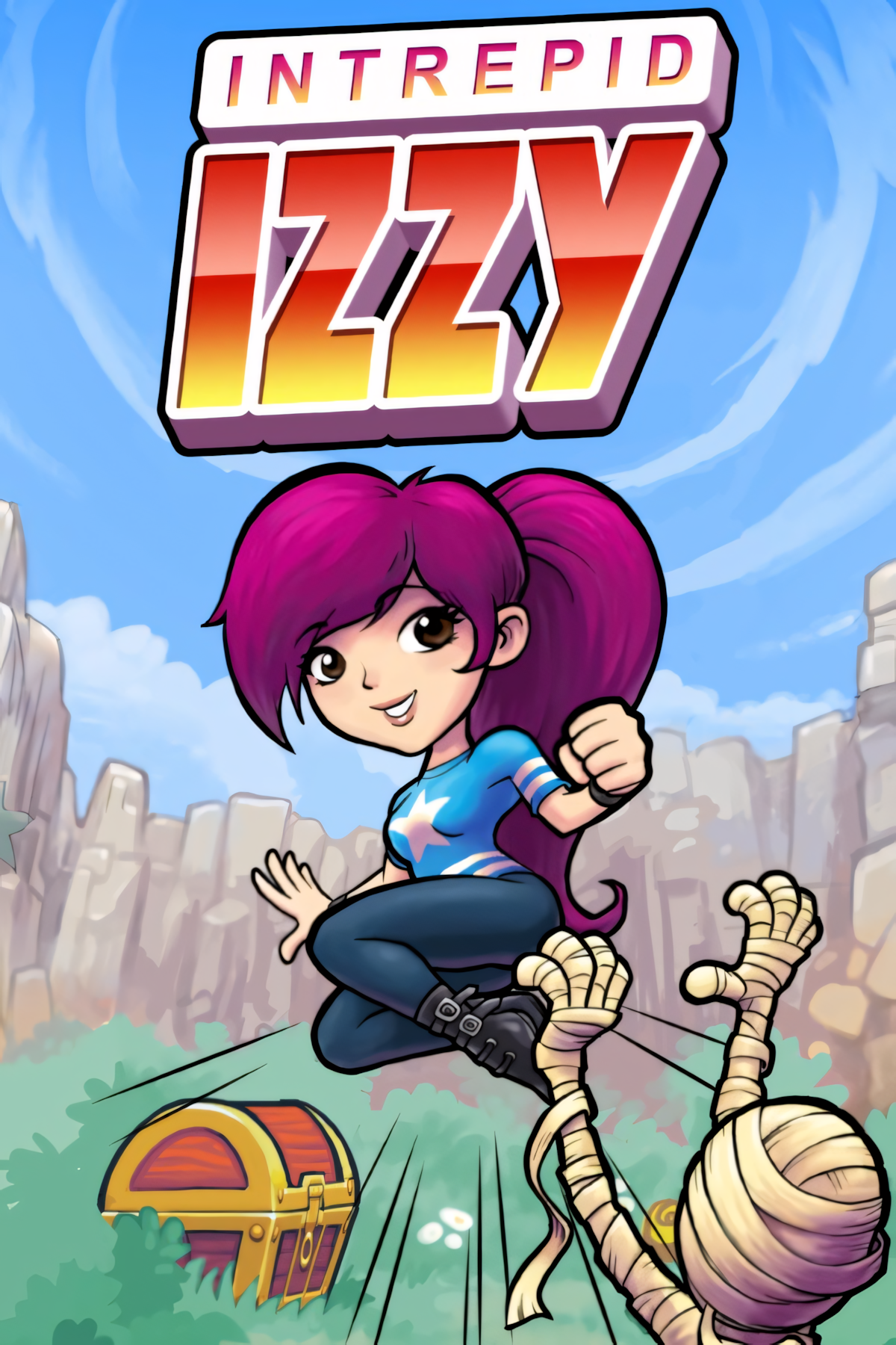 Intrepid Izzy Tag Page Cover Art