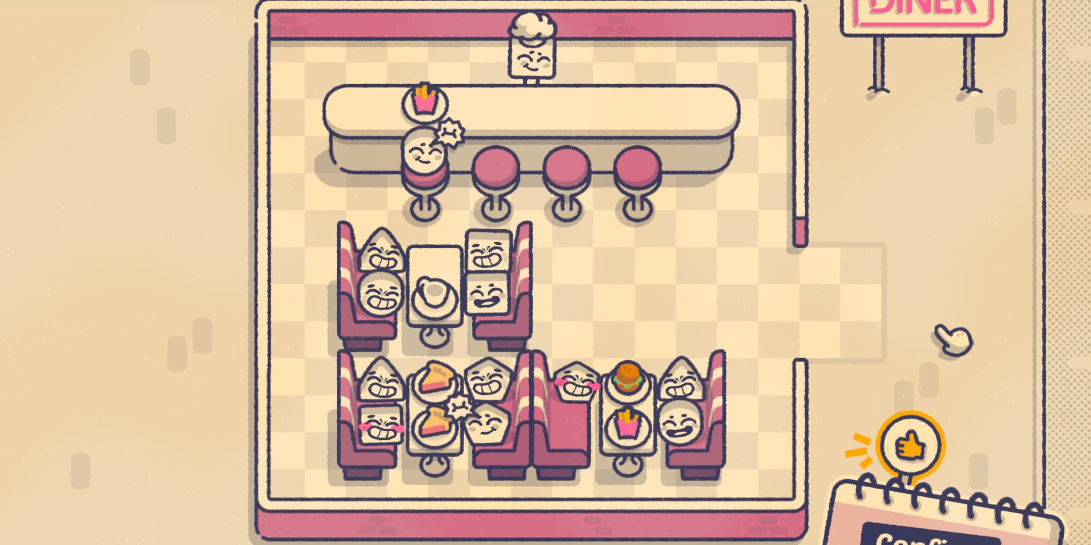 Is This Seat Taken New York Walkthrough Chapter 4 Puzzles Level 4 Diner Puzzle 2