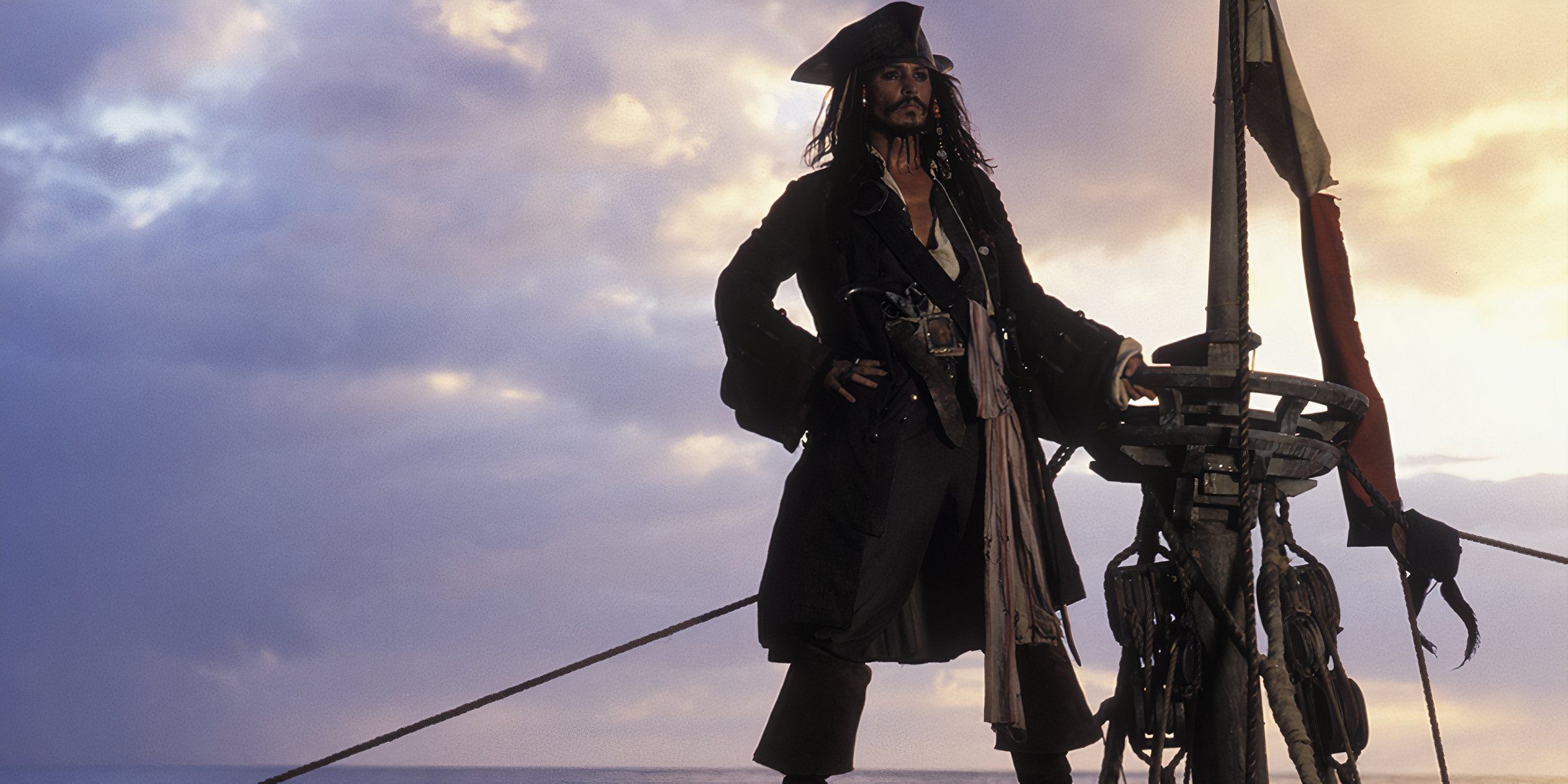 Jack Sparrow in Piratesof the caribbean