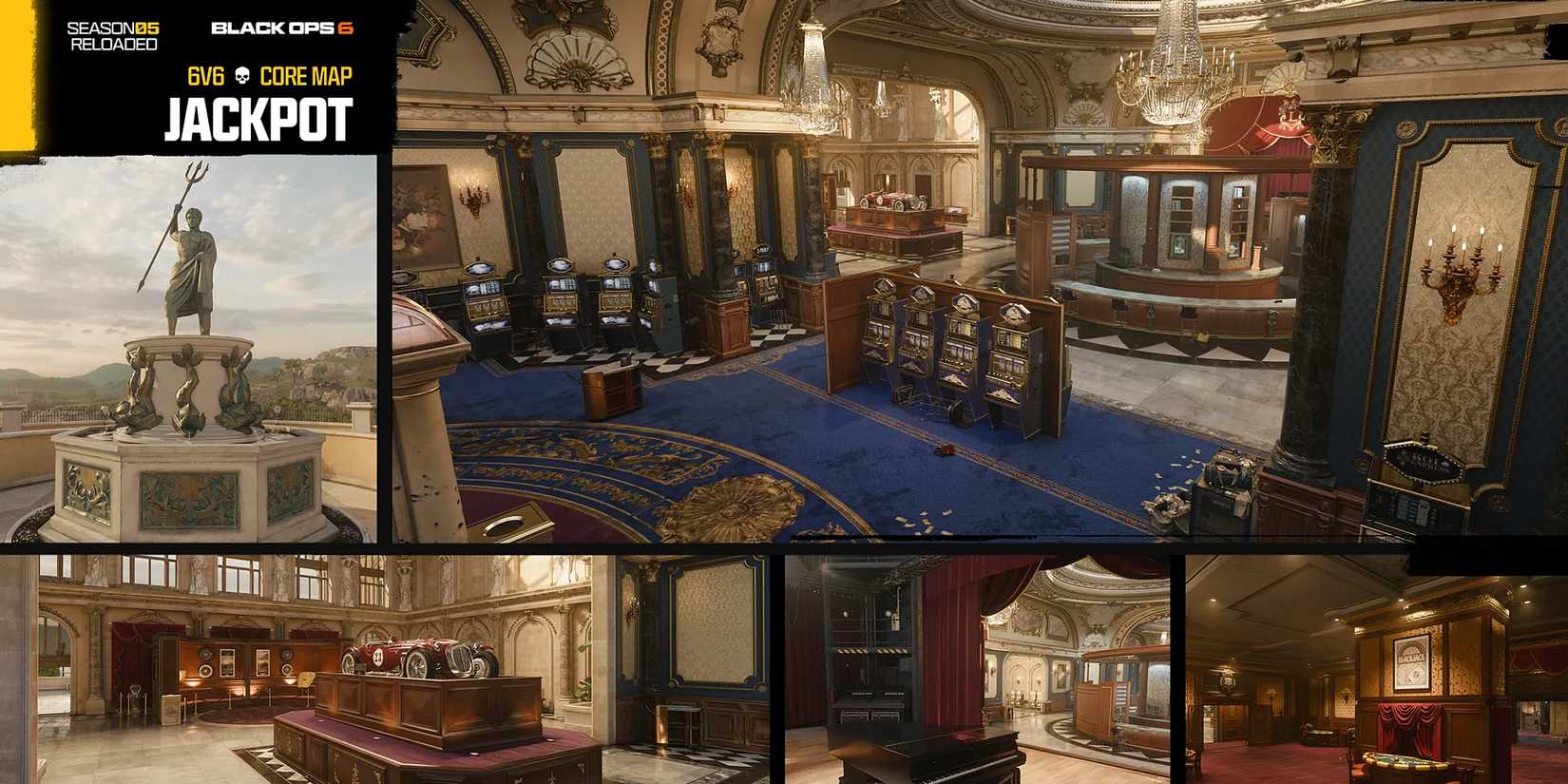 Jackpot Map in Black Ops 6 Season 5 Reloaded