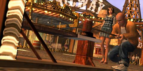 Jimmy on a date in Bully