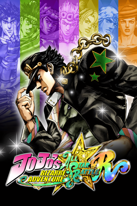 JoJo's Bizarre Adventure: All Star Battle R Tag Page Cover Art