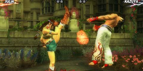 Julia vs Kazuya in Tekken 5