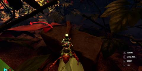 jumping down to concrete slab with lietenant blade in grounded 2