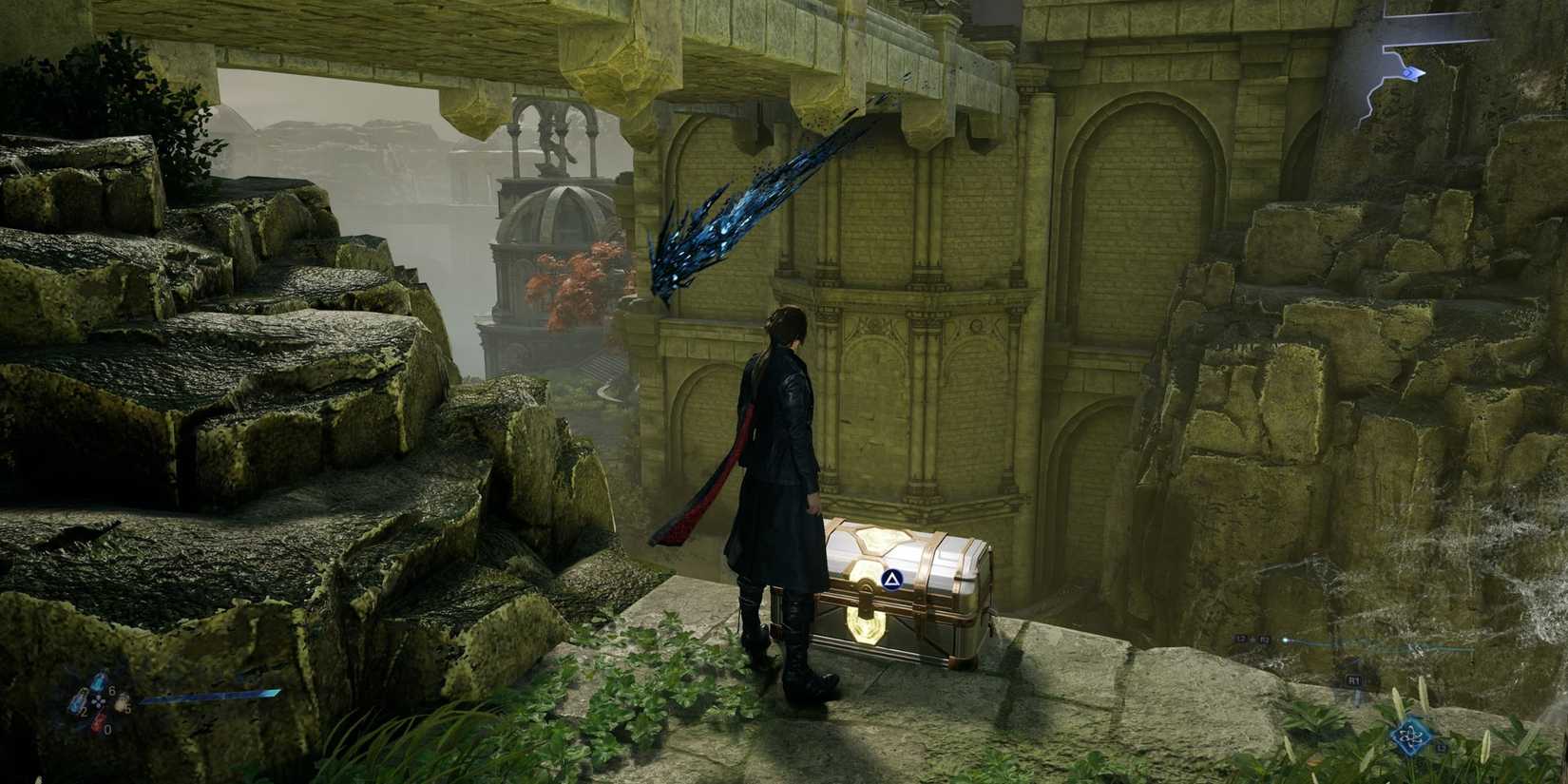 Kaser and Arena find a chest - Lost Soul Aside