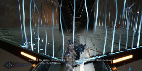 Kaser dodging a laser - Lost Soul Aside