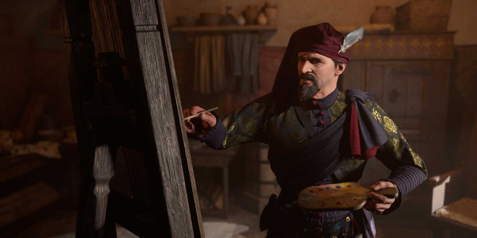 Kingdom Come Deliverance 2 Brushes With Death Painting