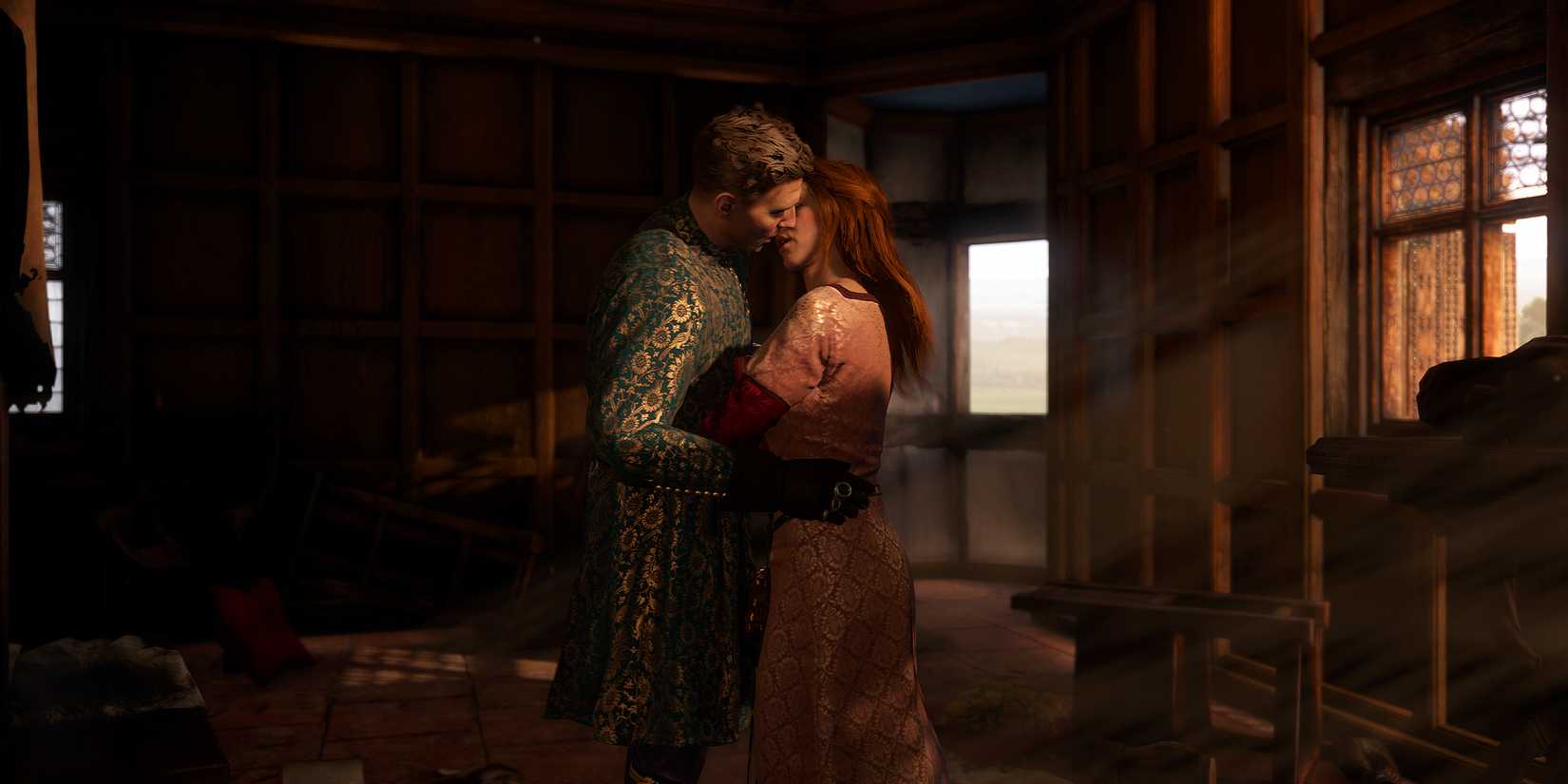 Kingdom Come Deliverance 2 Henry and Theresa embrace