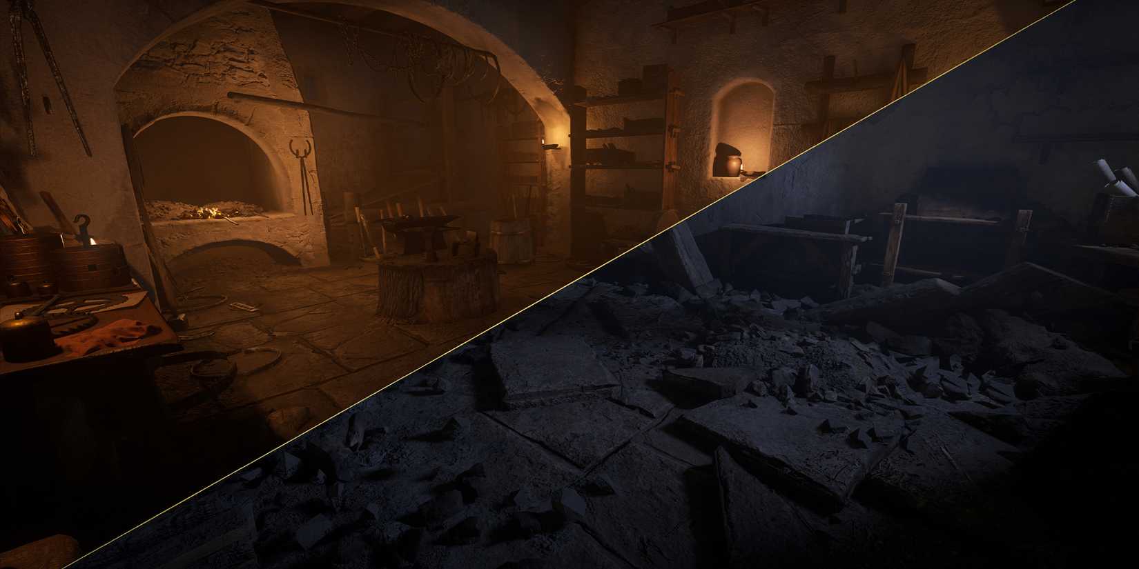 Kingdom Come Deliverance 2 Legacy of the Forge Before and After
