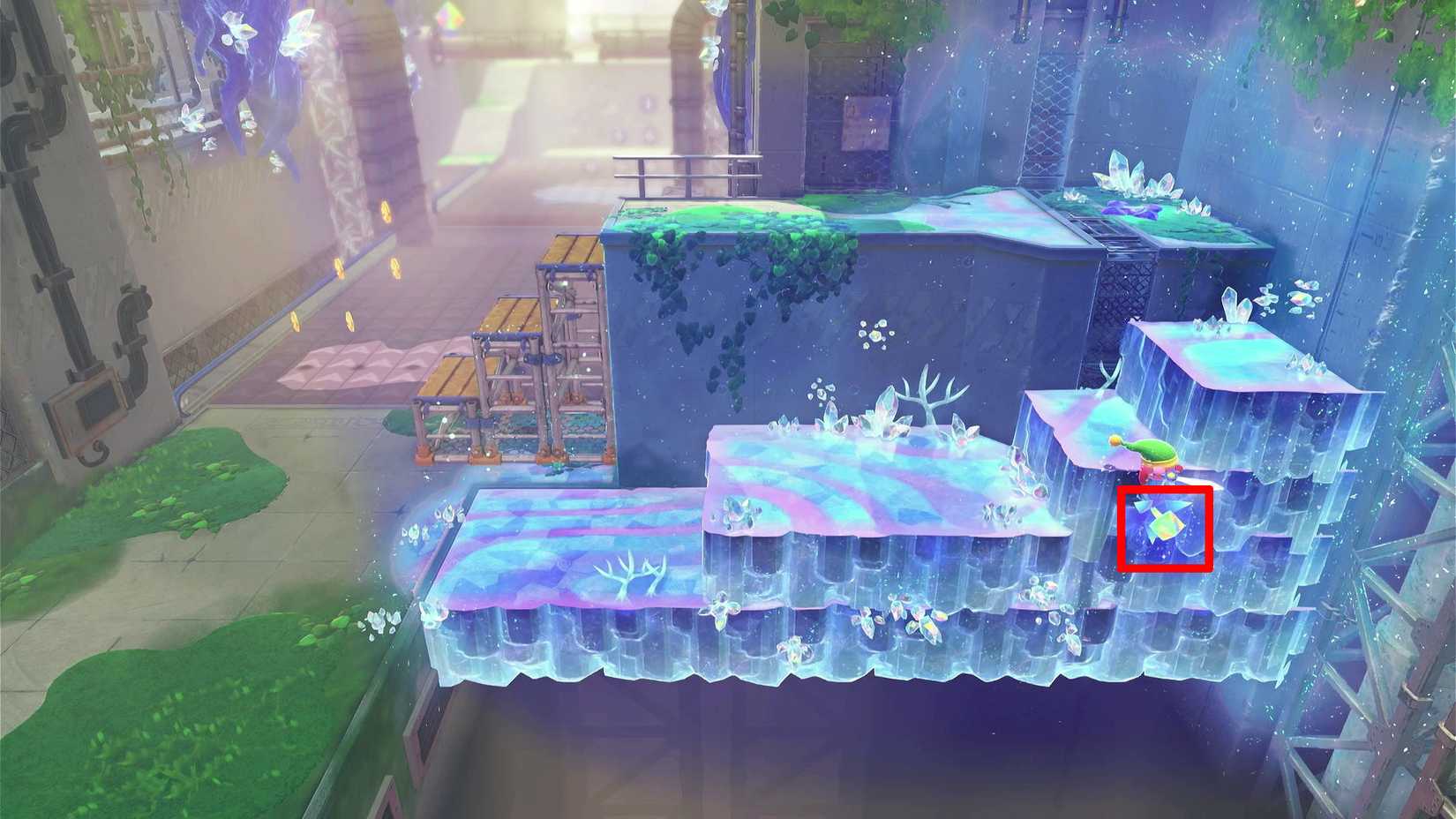 kirby and the forgotten land lost in alivel mall guide