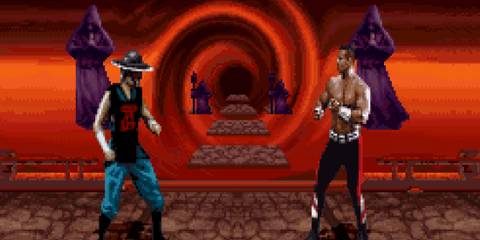 Kung Lao vs Jax in Mortal Kombat 2 (Genesis)