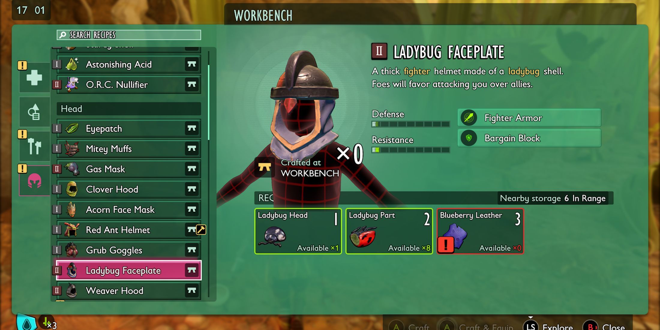 Grounded 2: All Armor Sets & Bonuses