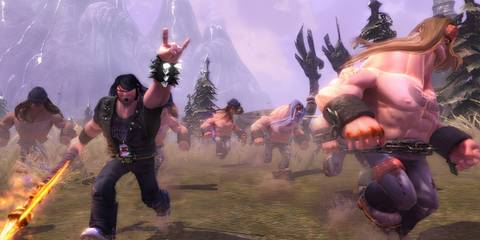 Leading rockers in Brutal Legend