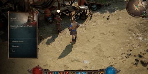 Lochagos Rizon Pyrgos Village Titan Quest 2