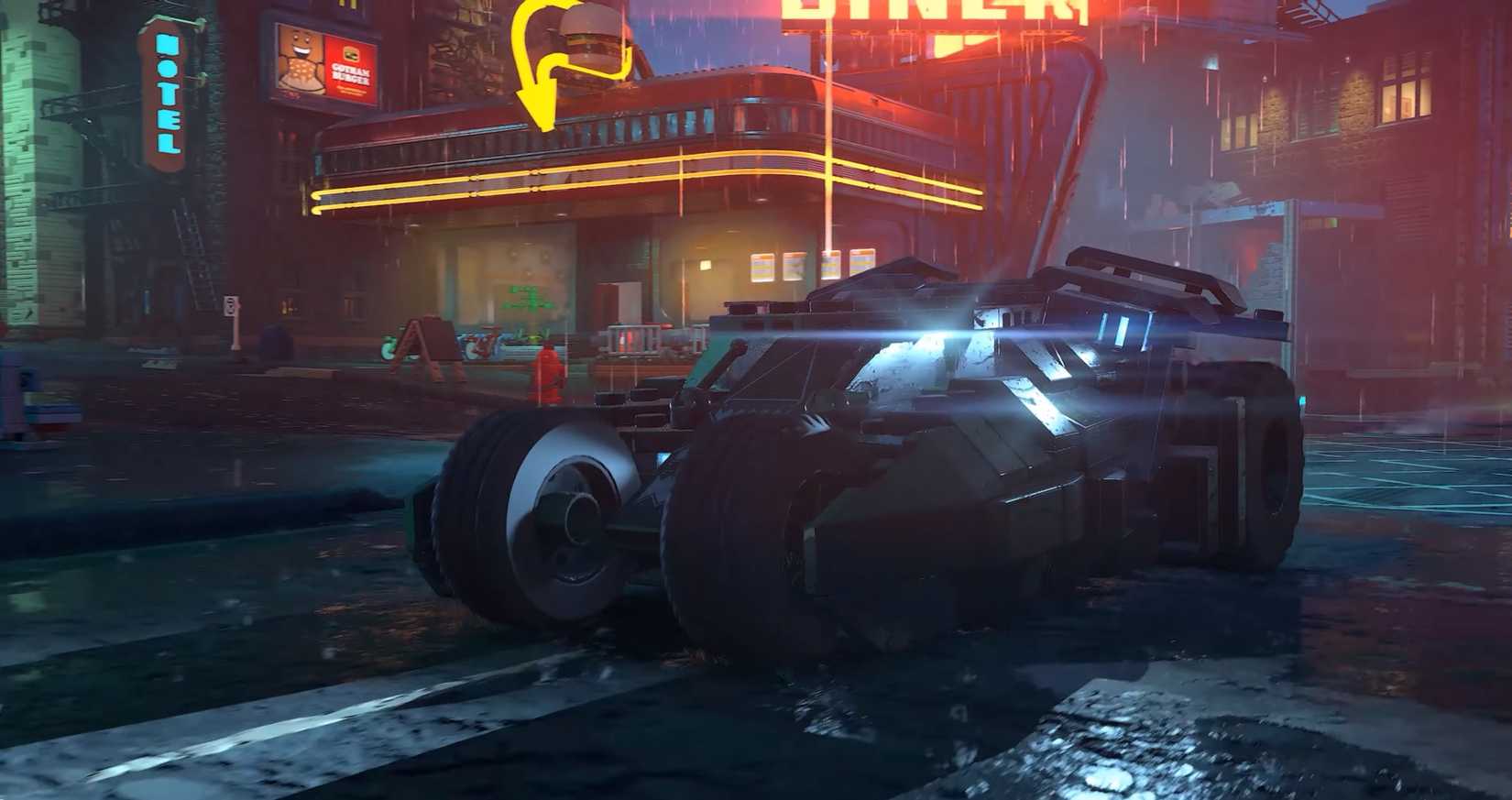 LEGO Batman Legacy of the Dark Knight Tumbler