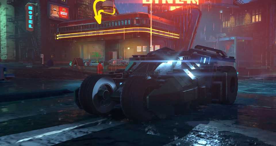 LEGO Batman Legacy of the Dark Knight Tumbler