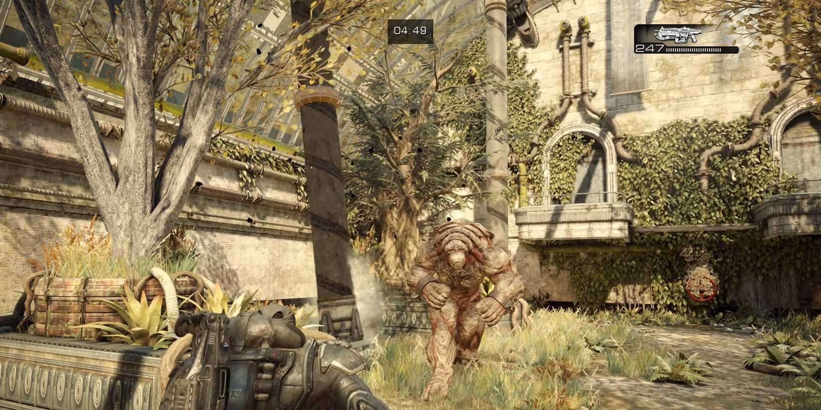 Let Berserker Break Columns Gears of War Reloaded