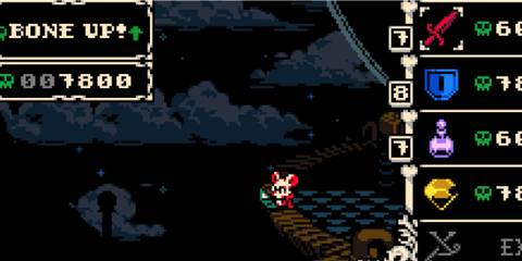 Leveling up in Mina The Hollower