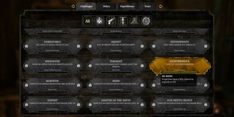 lighbringer achievement completed in abyssus