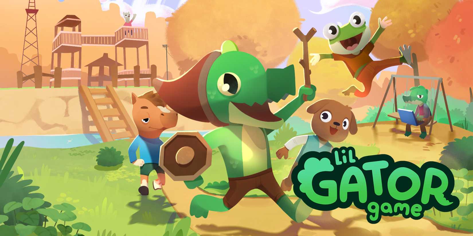 Lil Gator Game key art