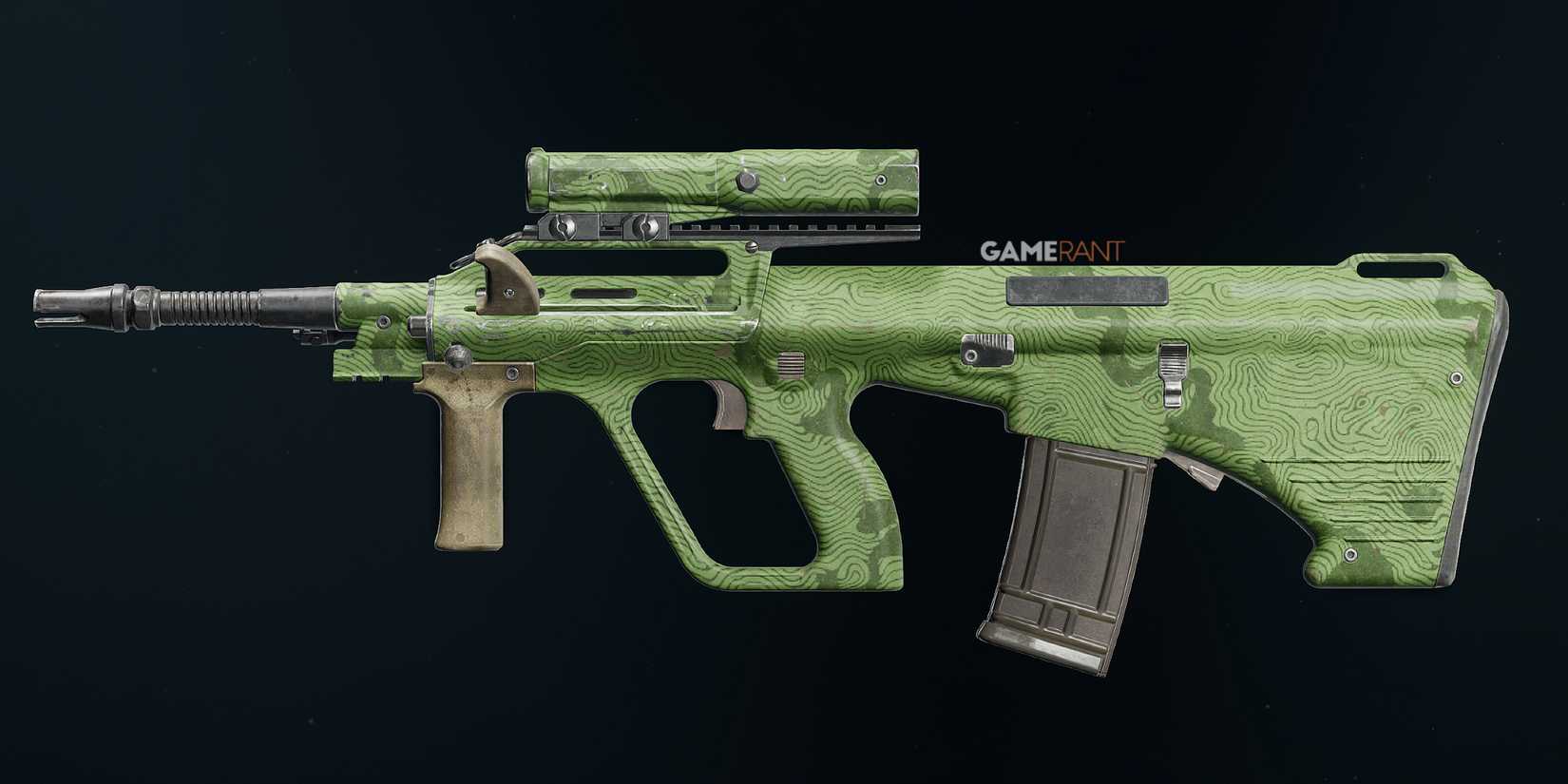 Lime Camo for the ABR A1 in Black Ops 6
