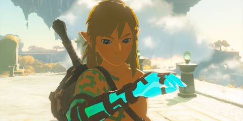 Link in The Legend Of Zelda Tears Of The Kingdom