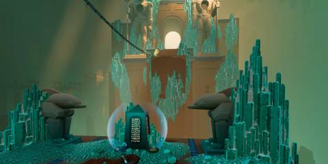 Lost Grotto Stele Location 2 Sword of the Sea