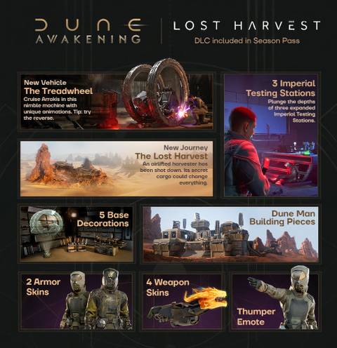 lost harvest dlc details dune awakening