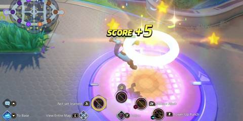 Lucario scores five points - Pokemon Unite