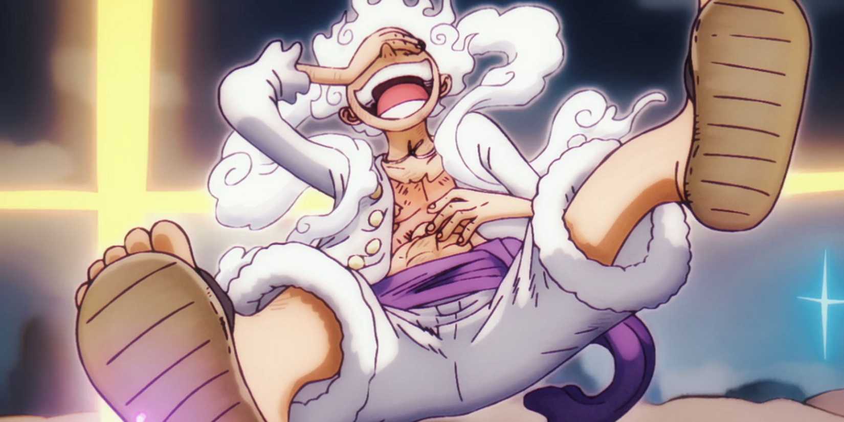 Luffy awakens his Devil Fruit and unlocks Gear 5 - One Piece