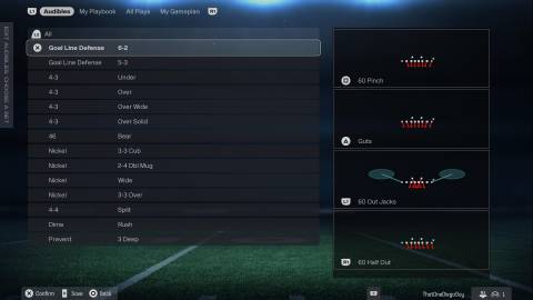 Madden NFL 26 Packers Defensive Playbook