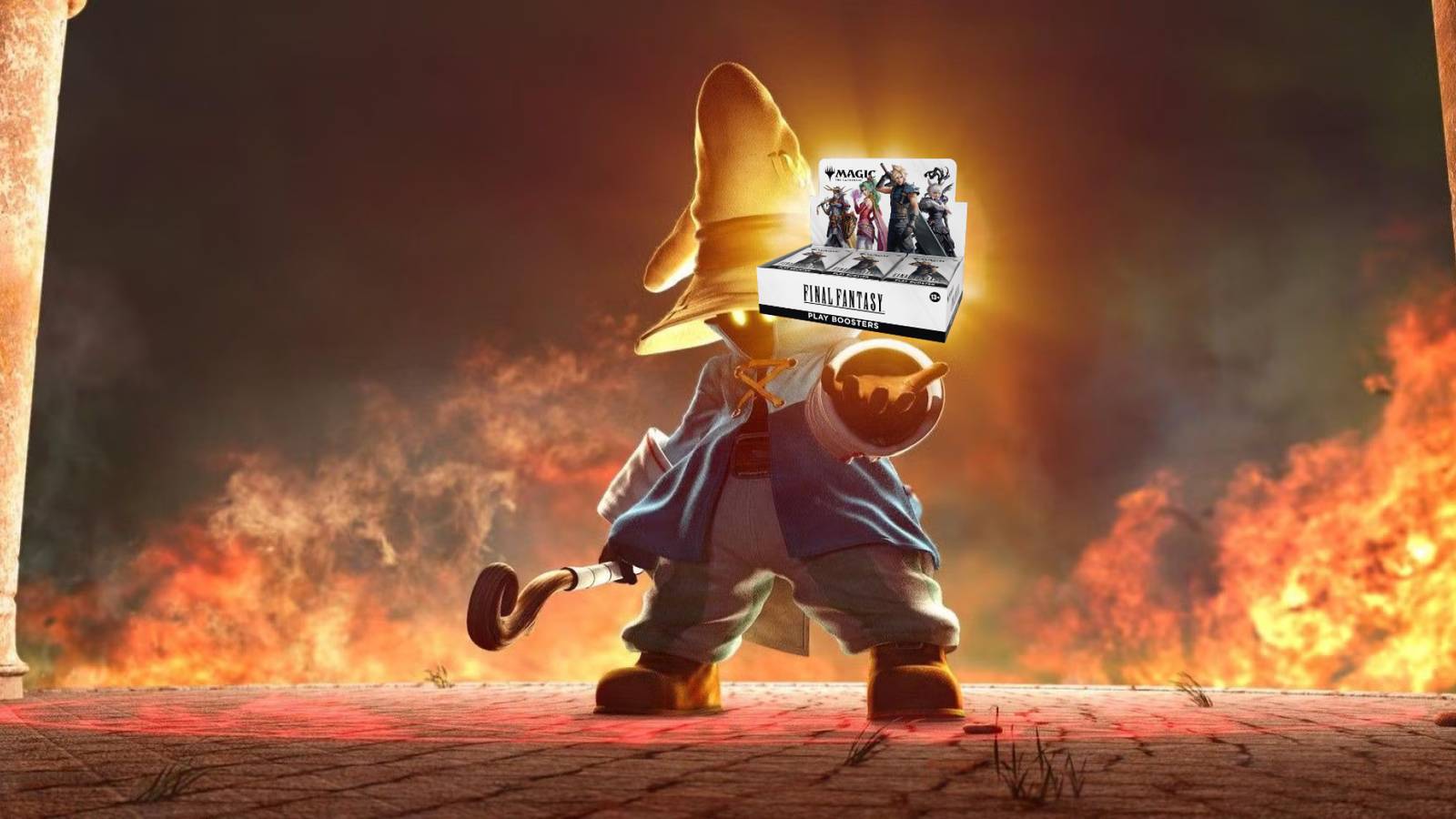 magic the gathering final fantasy square enix dragon quest kingdom hearts octopath traveler chrono cross nier