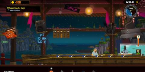 Managing the restaurant in Dave the Diver-1