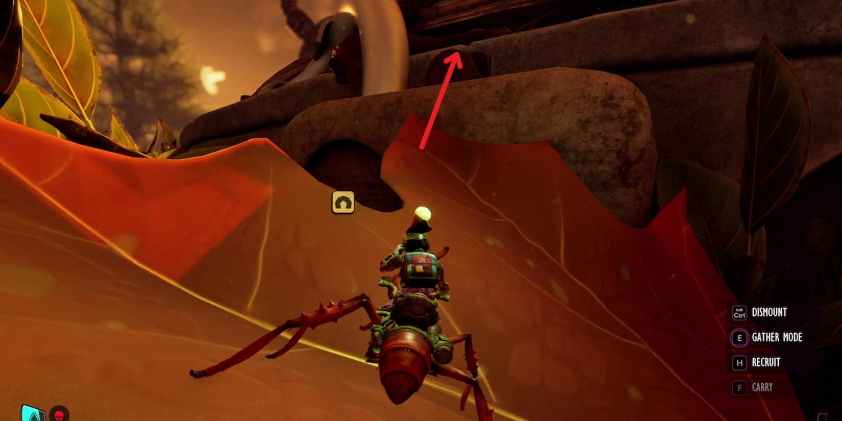 maple leaf shortcut to network center in grounded 2