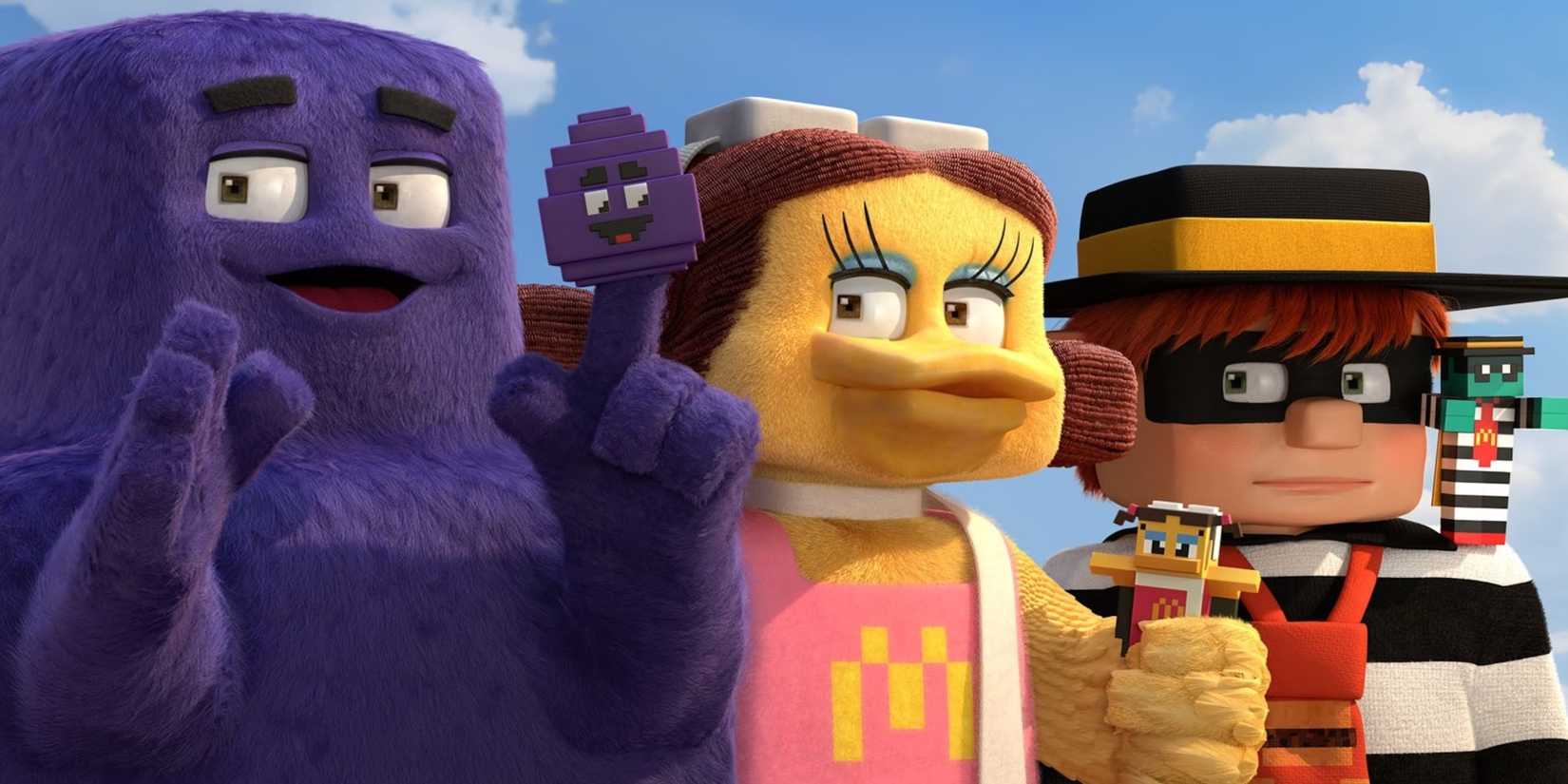 McDonald's Minecraft promo image