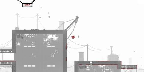 Meat Boy jumping around a level - Super Meat Boy