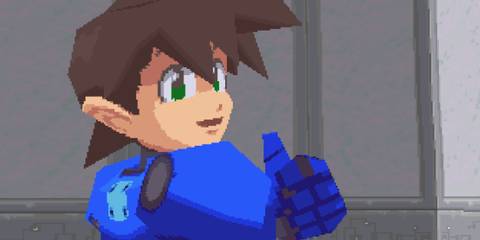 Mega Man Trigger in Mega Man Legends
