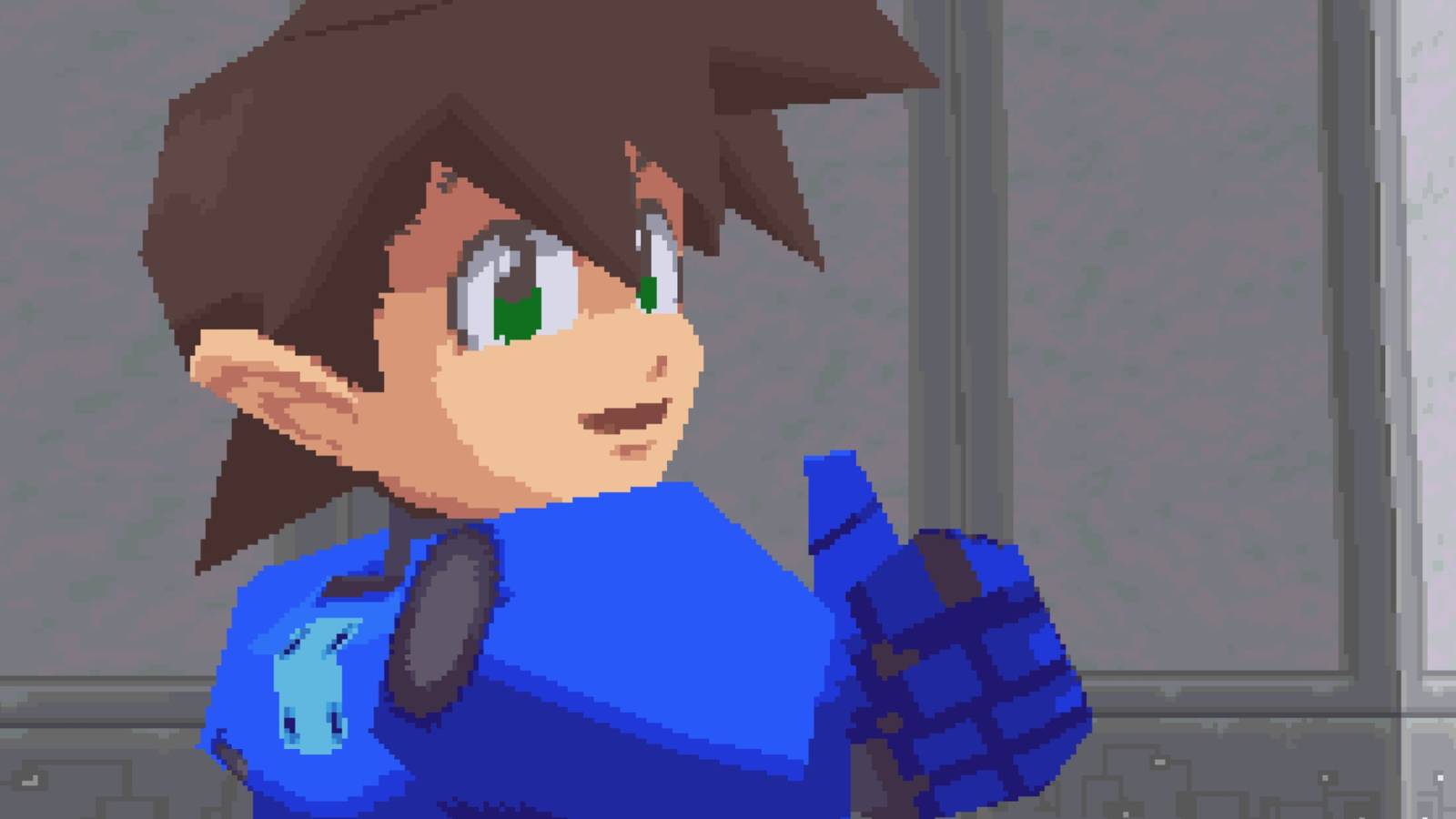 Mega Man Trigger in Mega Man Legends