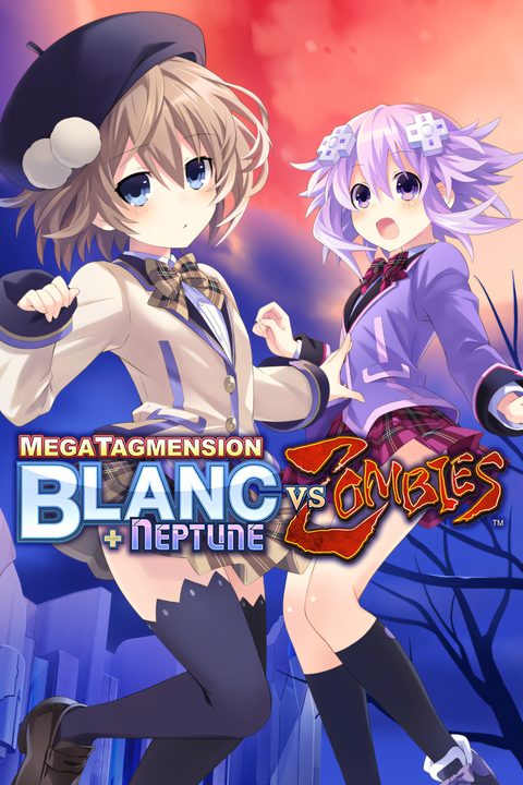 MegaTagmension Blanc + Neptune vs Zombies Tag Page Cover Art